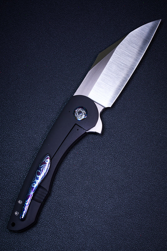 Robert Carter Cricket Full Size - Timascus clip and spacer
