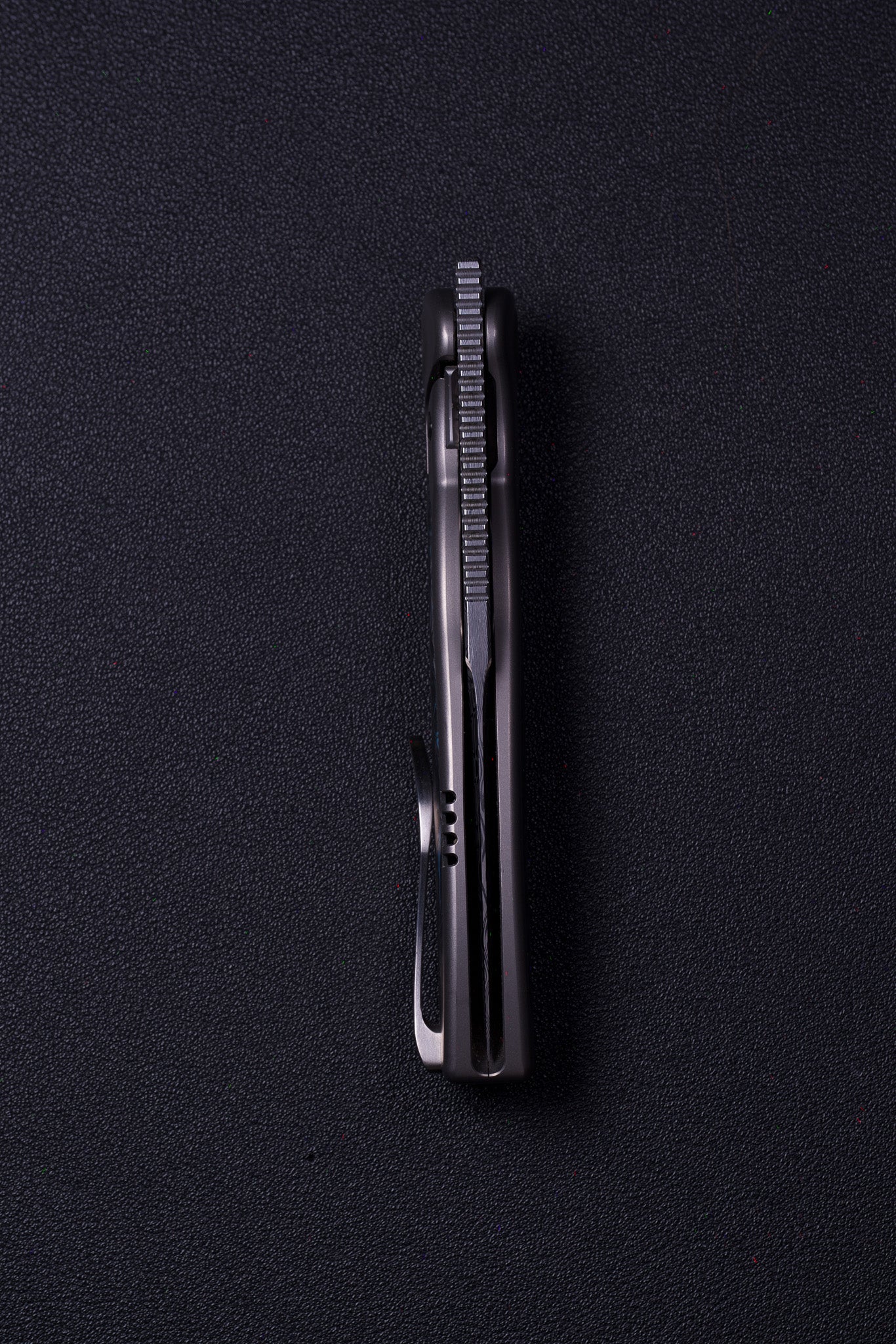 Sharp by Design Mini Tempest - Damasteel Blue Dark Matter CF