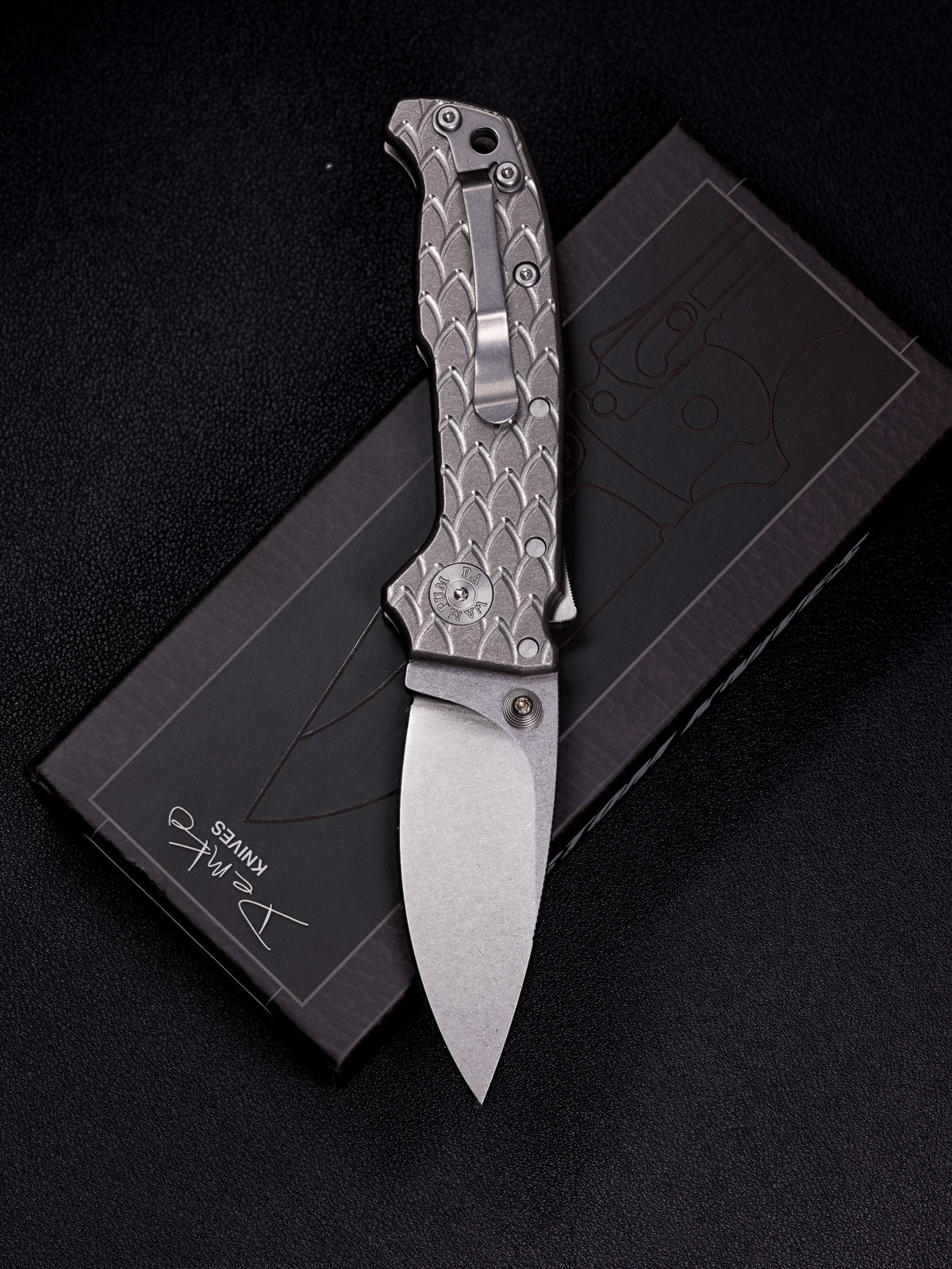 Demko AD20 CXT (Compact X-tra Thick) Barong - Dragon Scale Ti
