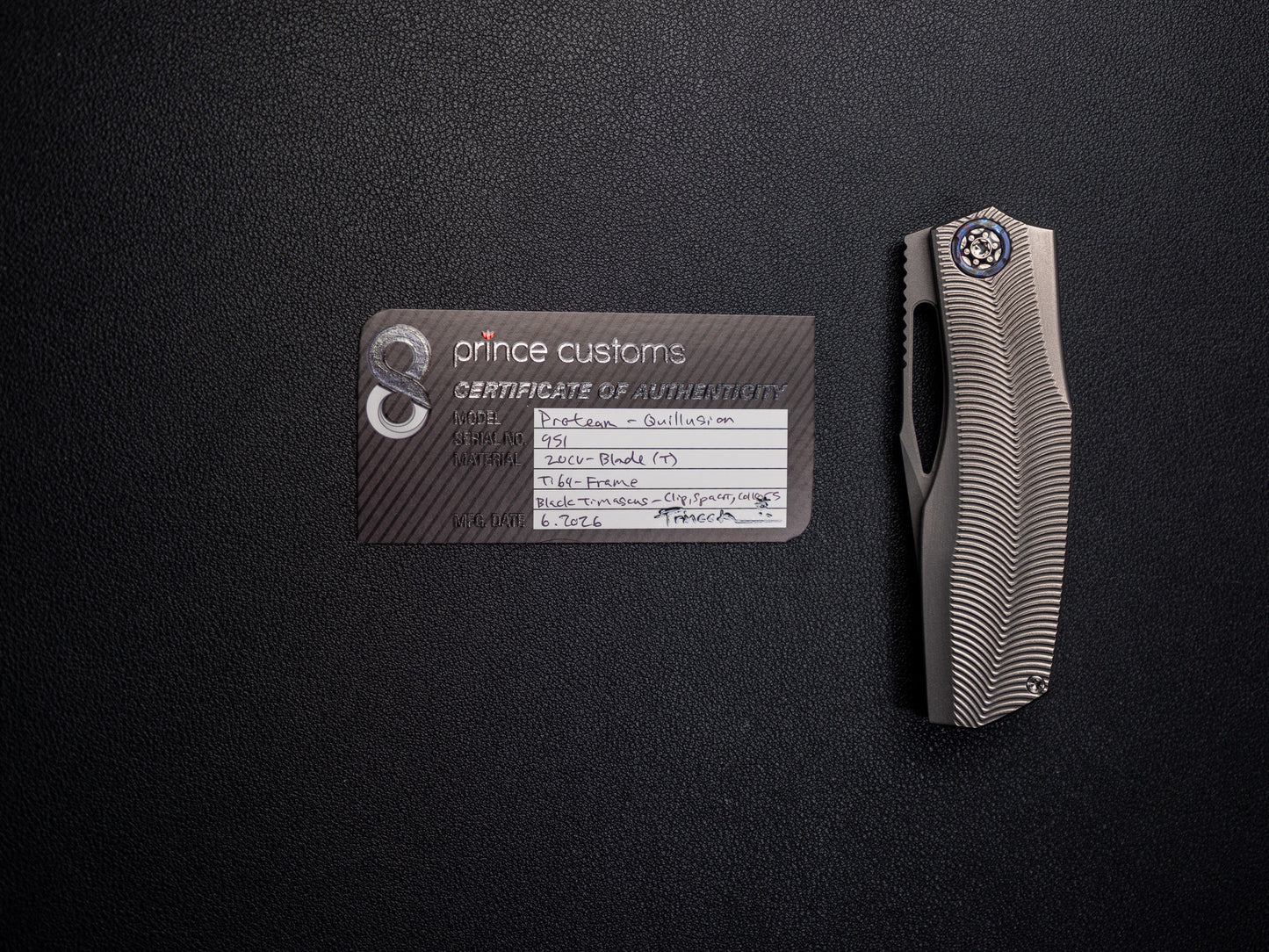 Prince Protean Quillusion Tanto - Bladeshow Atlanta 2026